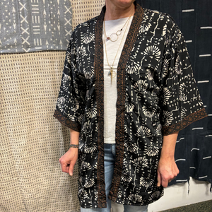 Medium Silk Kimono Jacket | 100% Silk One Size